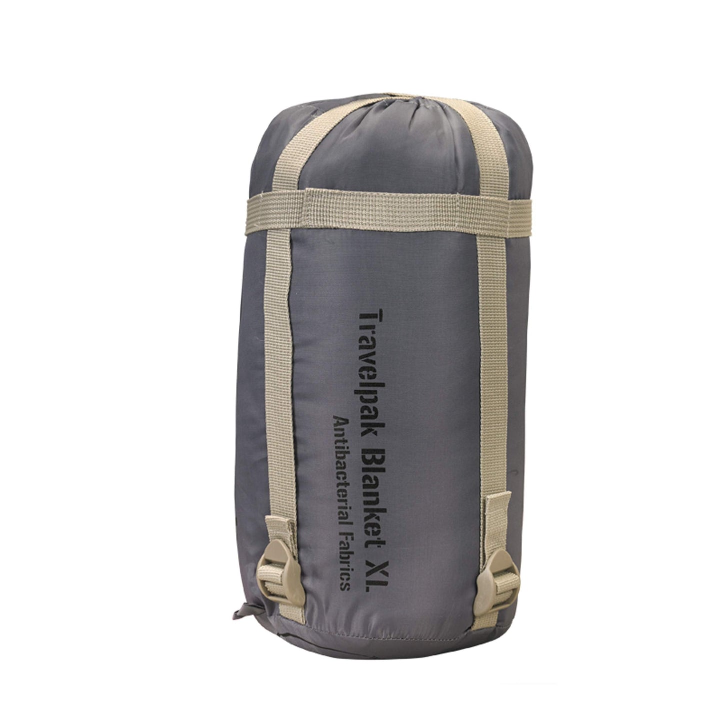 Snugpak Travelpak Blanket with Compression Stuff Sack, Lightweight, Pebble Grey