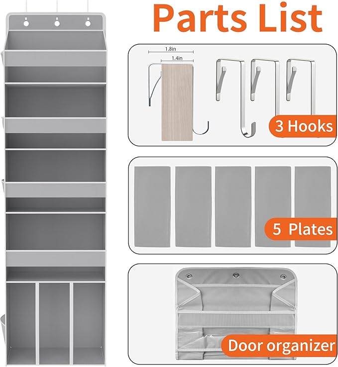 Heavy Duty Over the Door Organizer