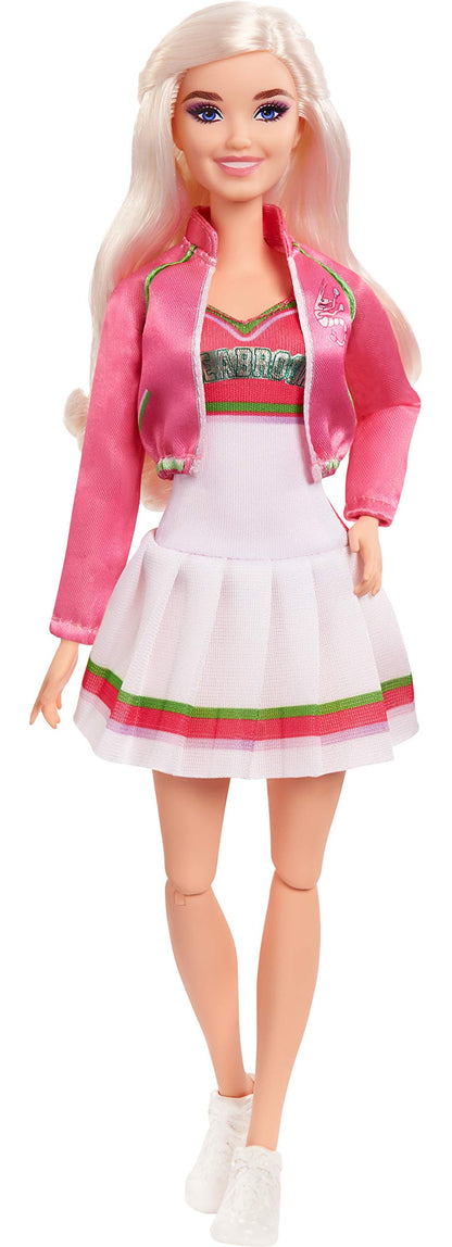 Mattel Disney’s Zombies 2, Addison Wells Doll (11.5-inch) wearing Cheerleader Outfit and Accessories, 11 Bendable “Joints,” Great Gift for ages 5+