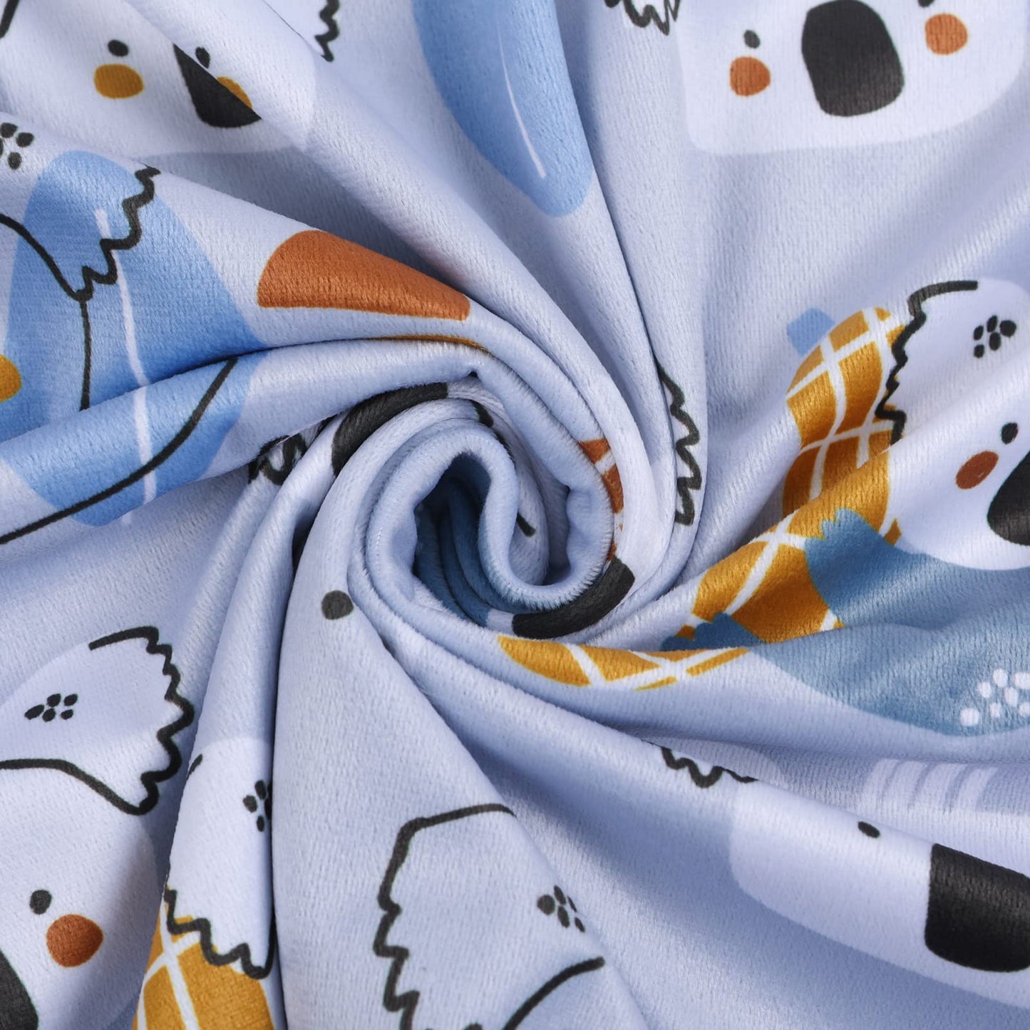Donsonny Baby Blanket for Boys Girls Soft Minky with Double Layer Dotted Backing, Koala Printed 30 x 40 Inch Receiving Blanket