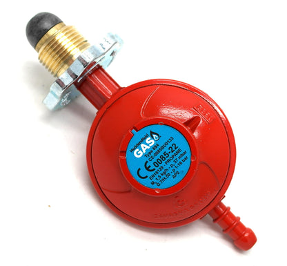 TheSunnyValley Hand-Tight Propane Gas Regulator With 2M Hose + 2 Clips Fits Calor Gas/Flogas