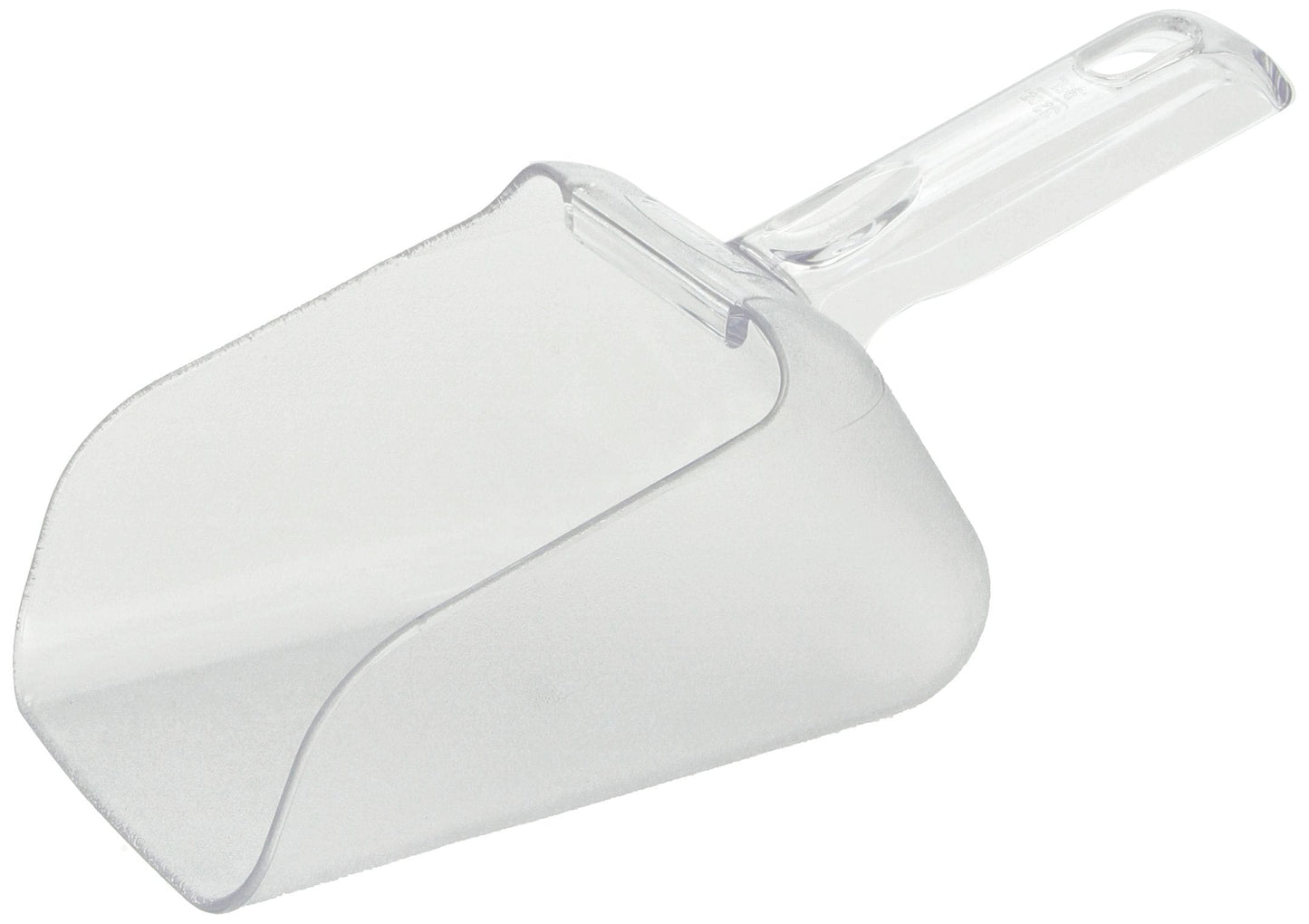 Rubbermaid Commercial Products Clear Bouncer Utility Scoop, 32-Ounce, Clear, Food Service Supplies for Weddings/Ice Bucket/Kitchen/Popcorn