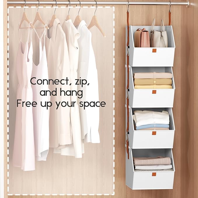 Hanging Closet Organizer 4 Tier