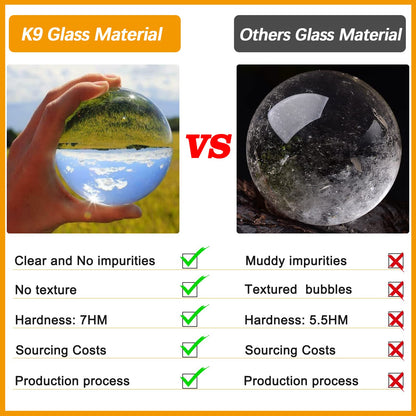 Kibuhain 3D Crystal Ball Music Box with Projection LED Light and Rotating Wooden Base, Best Gift for Christmas,Valentine's Day, Music Boxes for Women Mom Girls-Castle in The Sky