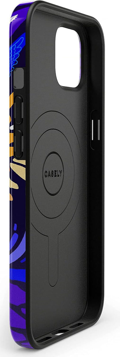 Casely iPhone 13 Case | Field of Flowers | Pastel Floral | Compatible with MagSafe | Classic Ultra Slim Design