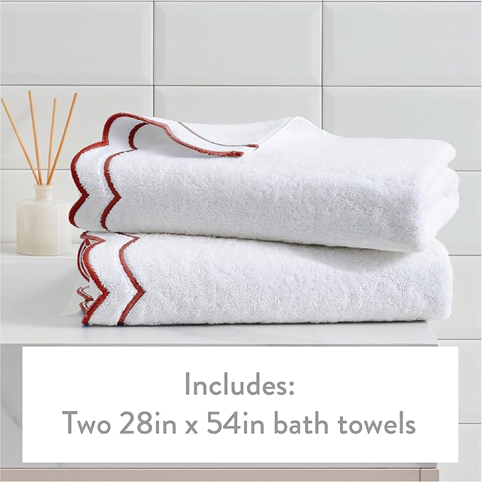 Peri Home 2 Piece Bath Towel Set, 500 GSM, 100% Cotton Towel