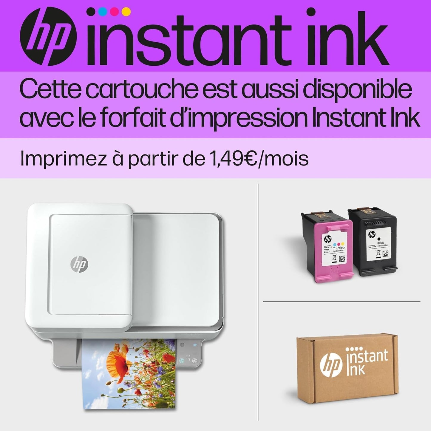 HP 6ZC74AE 912 Original Ink Cartridges, Black/Cyan/Magenta/Yellow, 4 count (pack of 1)