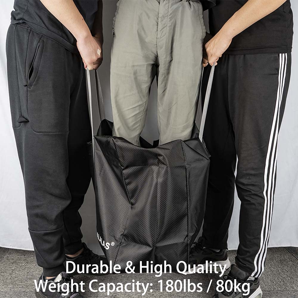 ZALALAS Travel Duffle Bag, 96L Extra Large Lightweight Holdall Bag, Foldable Duffel Bag for Men Women, Black