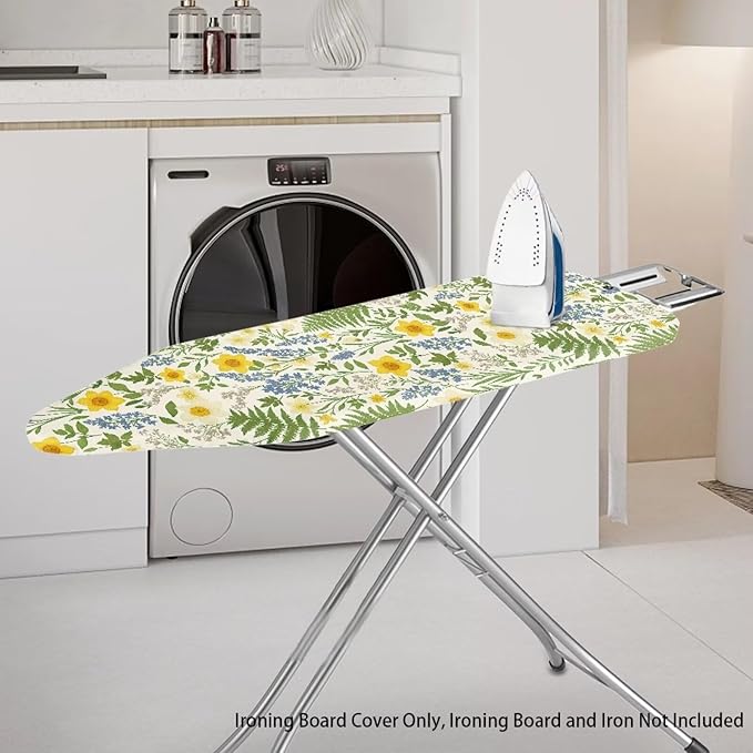 Leaves Flower Ironing Board Cover and Pad