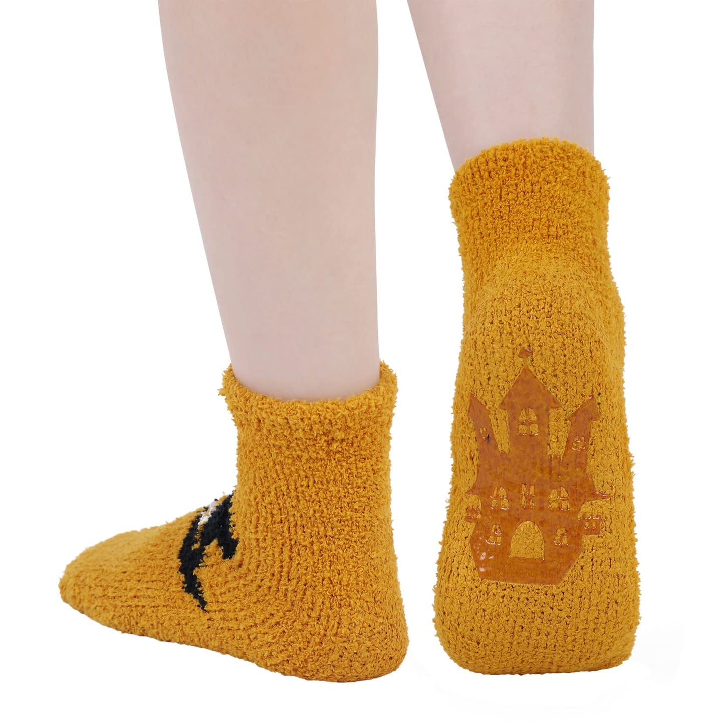 Century Star Fuzzy Socks for Women - Fluffy Slipper Socks, 3 Pairs, One Size, Christmas &, Warm & Cozy