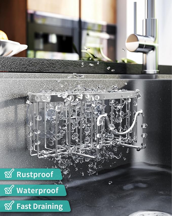 HapiRm Kitchen Sponge Holder for Sink