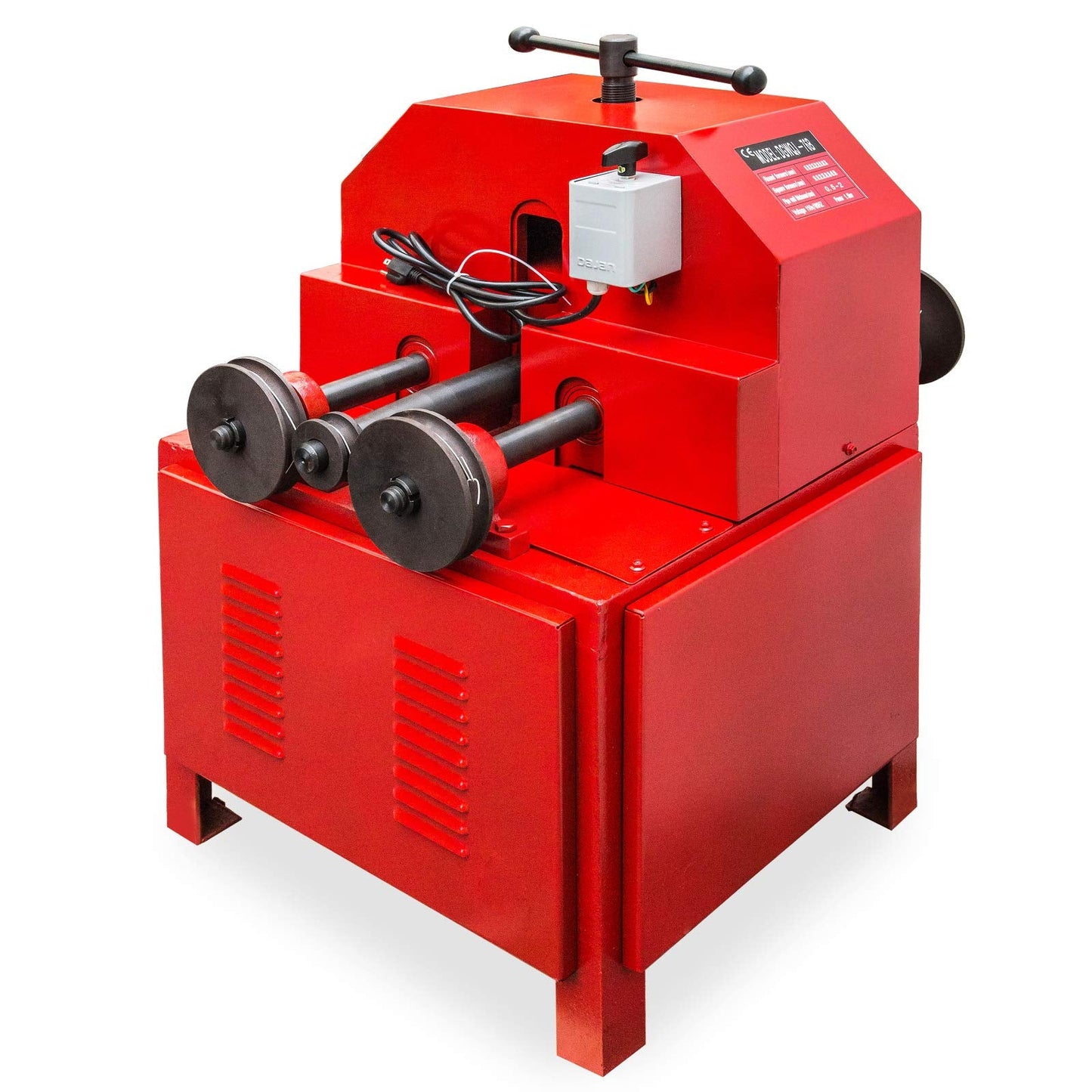 VEVOR Pipe Tube Bender, 9 Round and 8 Square Die Set Electric Pipe Tube Bender 1.5KW Multi-function Electric Pipe Bender