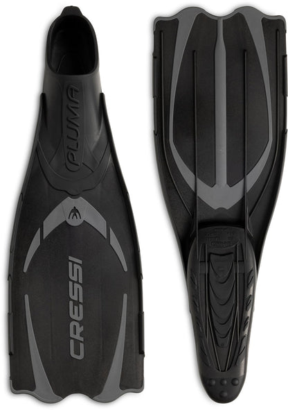 Cressi Pluma, Black/Silver, 41/42