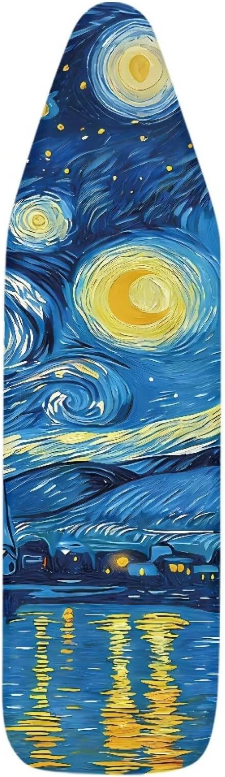 Starry Sky Ironing Board Cover and Pad Stretch Thick Padding Heavy Duty Iron
