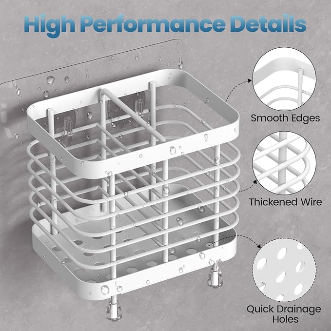 Luxspire Toothbrush Holders for Bathroom, Stainless Steel Electric Toothbrush