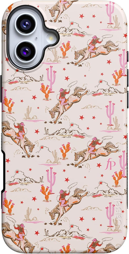Casely iPhone 16 Case | Nantucket Cottage | Blue Hydrangea | Compatible with MagSafe | Bold Protective Design