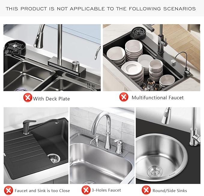 Stone Faucet Mat for Kitchen Sink, Diatomite Fast Drying Absorb Moisture Tray