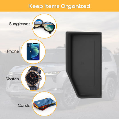 GX 550 Silicone Pad Center Console Wireless Charging Pad Mat for 2024 2025 GX 550 Non-Slip Pad GX550 Liner 2024 2025 GX 550 Accessories GX 550 Center Console Liner[Not for Cool Box Model]