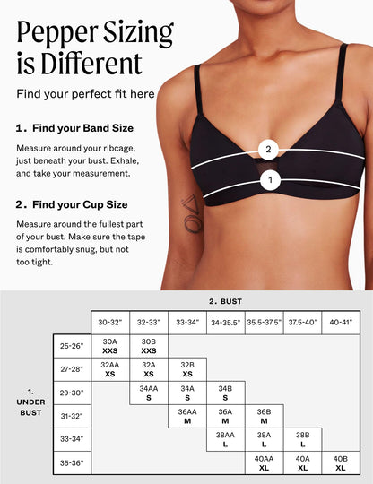 Pepper Wireless Bra | Feelgood Wirefree T-Shirt Bras for Women, Comfy Bras with Foam Cups, Convertible Straps for Racerback, Ecru Cream Bra (XXS-XL)