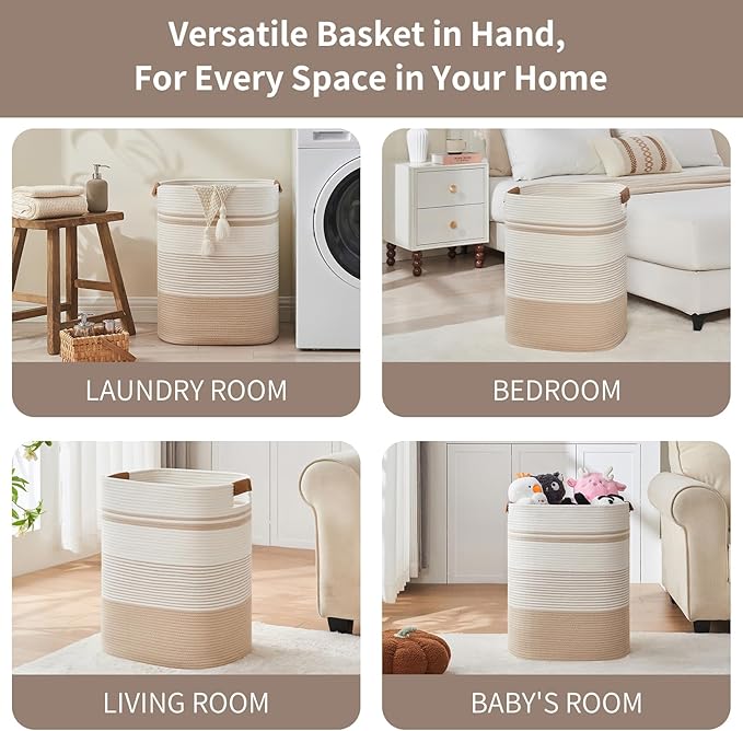Laundry Basket with Handles