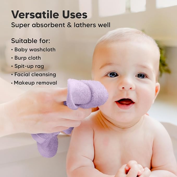 6-Pack Baby Washcloths