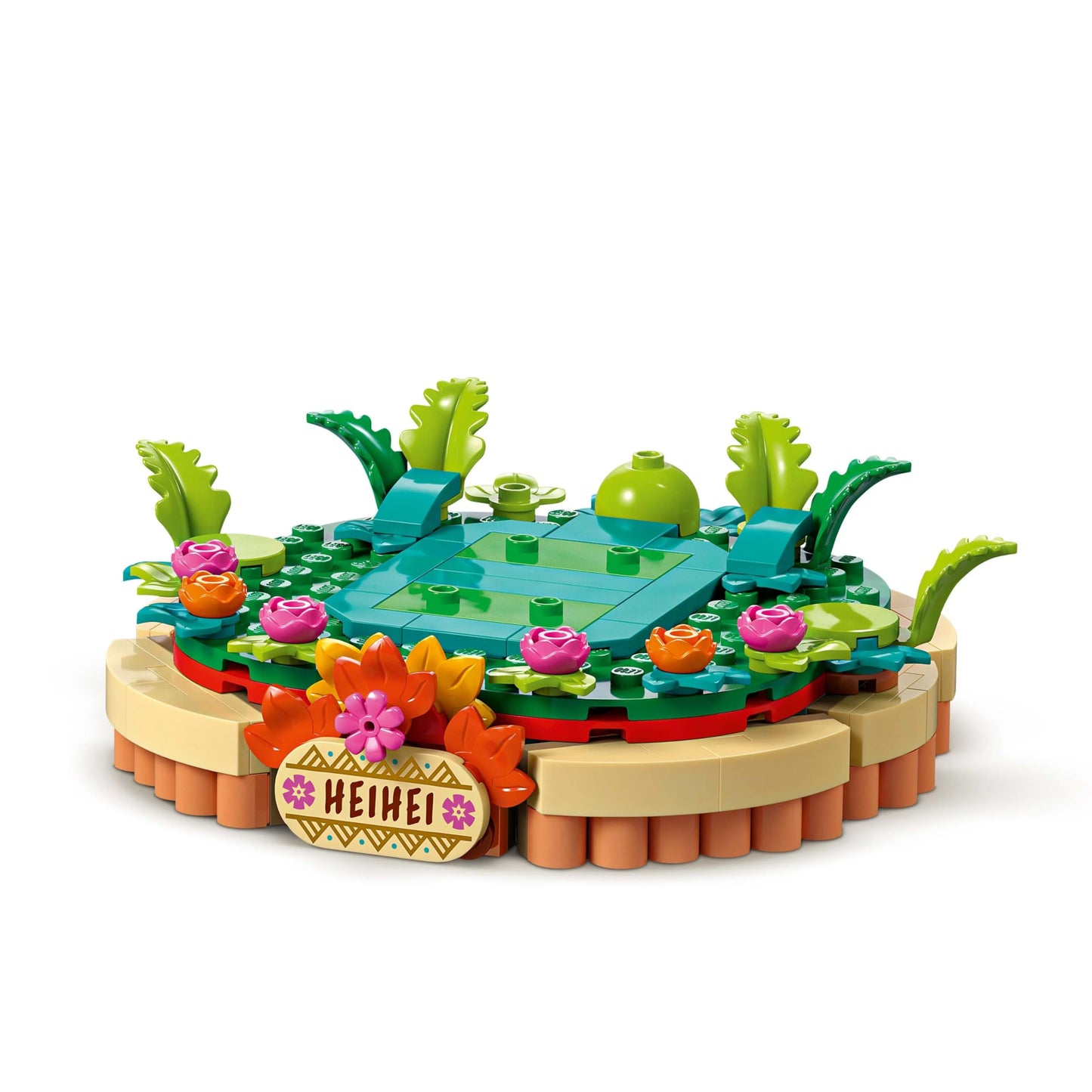 LEGO | Disney Moana 2 Heihei Building Toy - Play and Display Animal Figure with a Rotating Head, Posable Wings & Tail Feathers plus a Stand - Birthday Gift for 9+ Year Old Girls - 43272