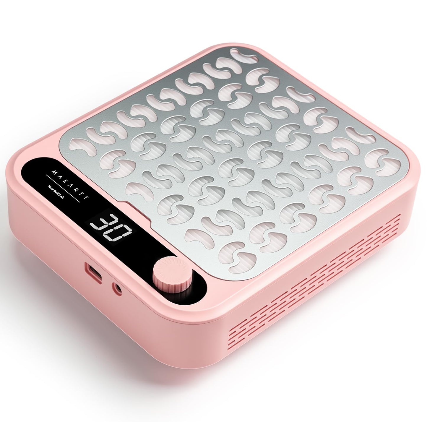 Makartt Nail Drill - Portable Electric Nail File Machine Geneviere E File Pink JD700 Professional 30000RPM Manicure Drill for Acrylic Nails Poly Nail Gel Polish Beauty Gift