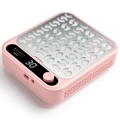 Makartt Nail Drill - Portable Electric Nail File Machine Geneviere E File Pink JD700 Professional 30000RPM Manicure Drill for Acrylic Nails Poly Nail Gel Polish Beauty Gift