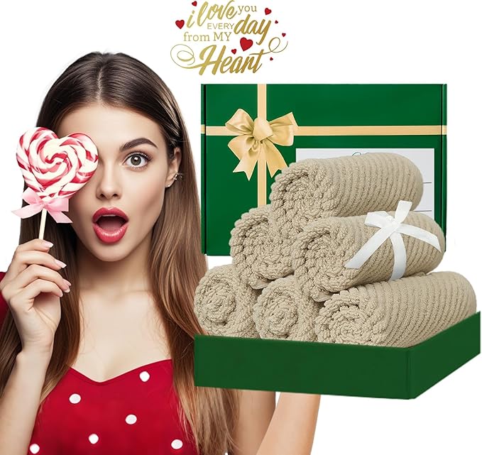 VOOVA & MOVAS Beige Face Cloths,