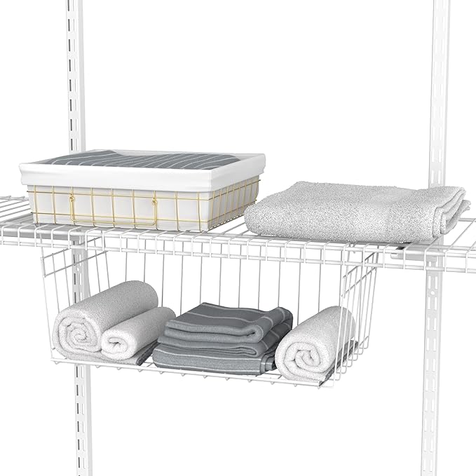 ClosetMaid Wire Hanging Shelf Basket