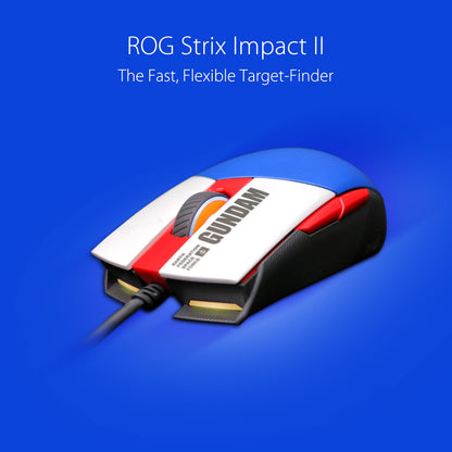 ASUS ROG Strix Impact III Wireless Gaming Mouse, 57 G Lightweight, 36K DPI Sensor, Bluetooth & 2,4GHz RF, ROG SpeedNova, Up to 618hrs Battery Life, Replaceable Switches, ROG Omni Receiver, Black