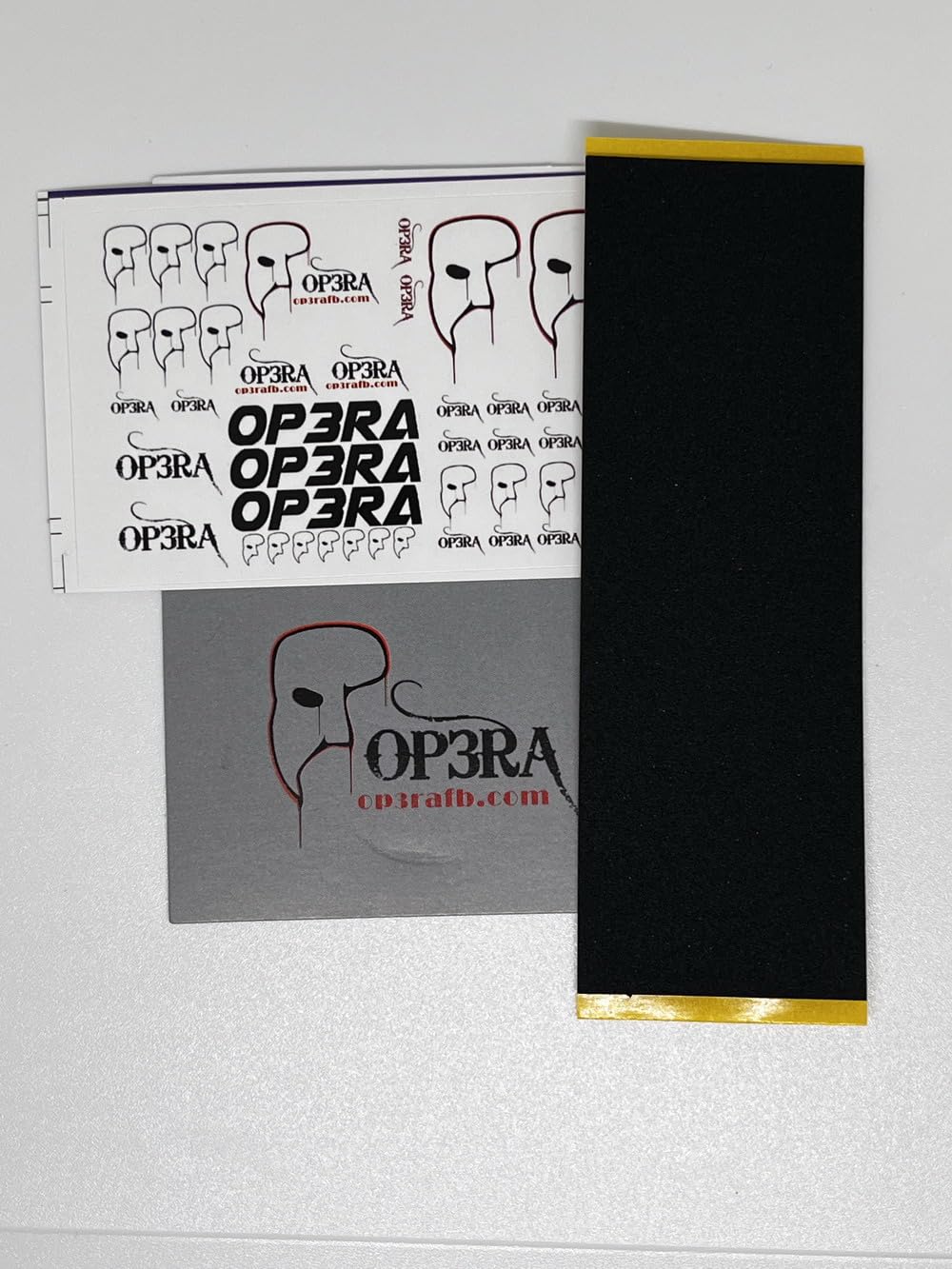LEEFAI Pro Fingerboard Complete 34 * 96mm -Op3ra UV Printing Graphic-Update 65d Urethane Wheels and Quality Maples Wood-The Grim Edition