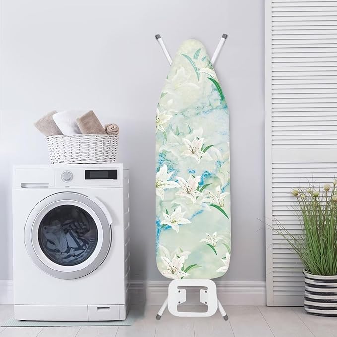 Home Ironing Board Cover, Heat Reflective and Anti-Burning, Sturdy and Durable