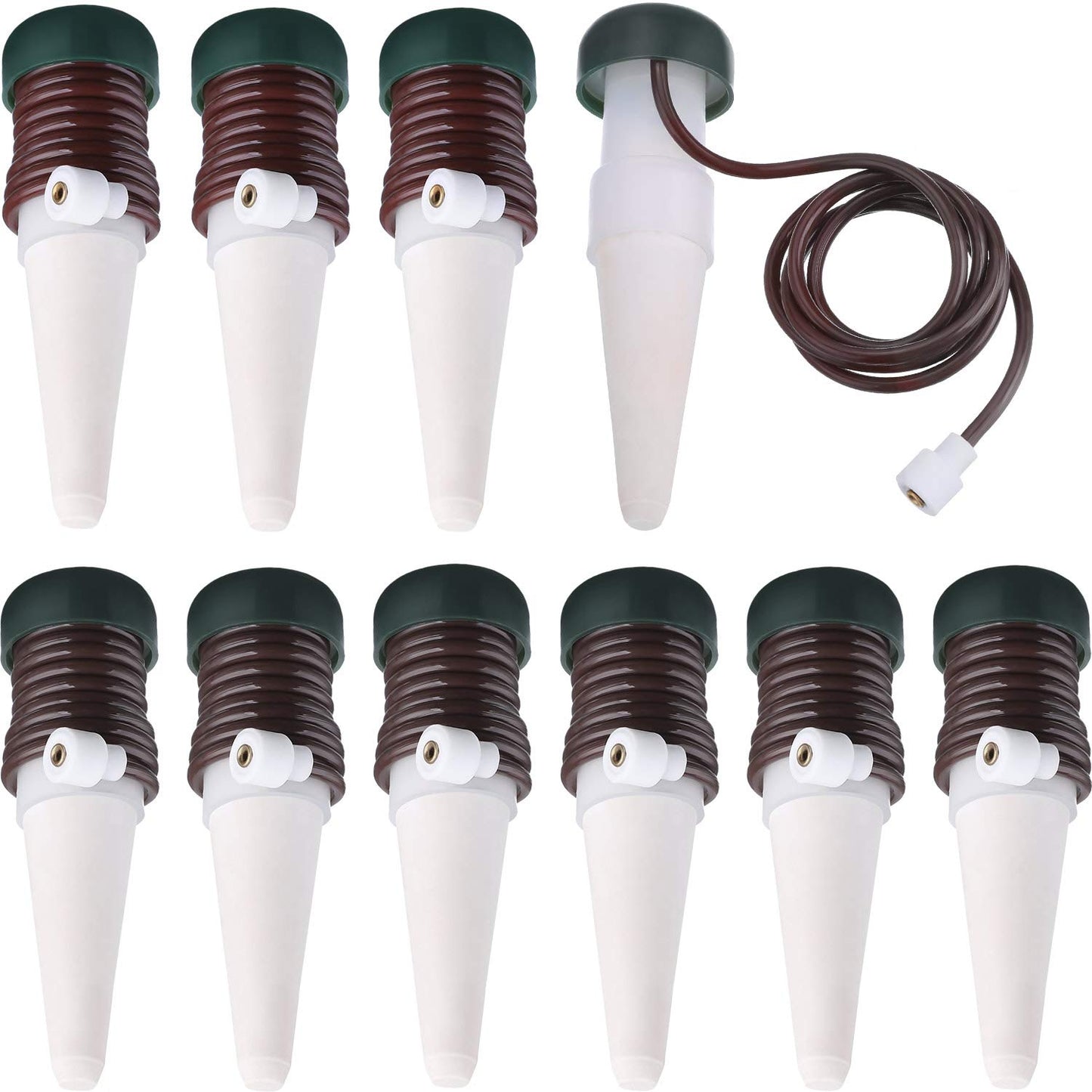 Watering Stakes Automatic Watering System, 10 Pack Plant Self Drip Irrigation Slow Release for Indoor or Outdoor Houseplants