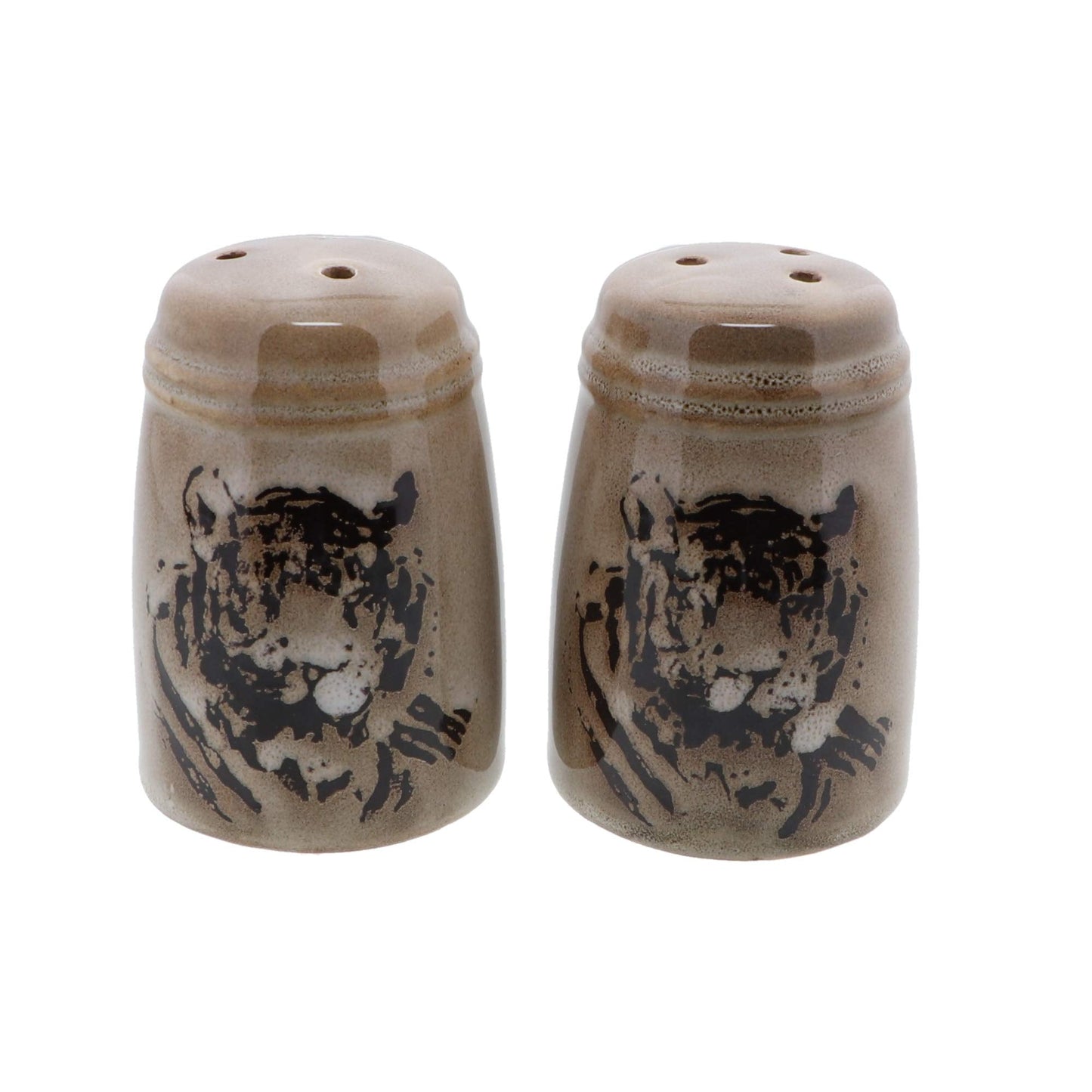 Animal Salt & Pepper Shaker Sets for Men Kitchen Home Décor - Tiger