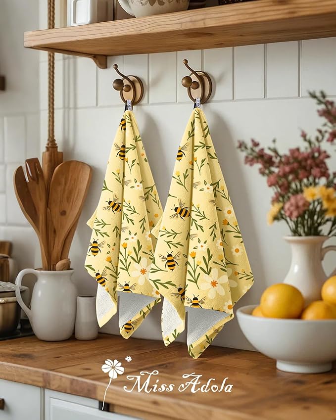 Cotton Kitchen Towels Set of 2