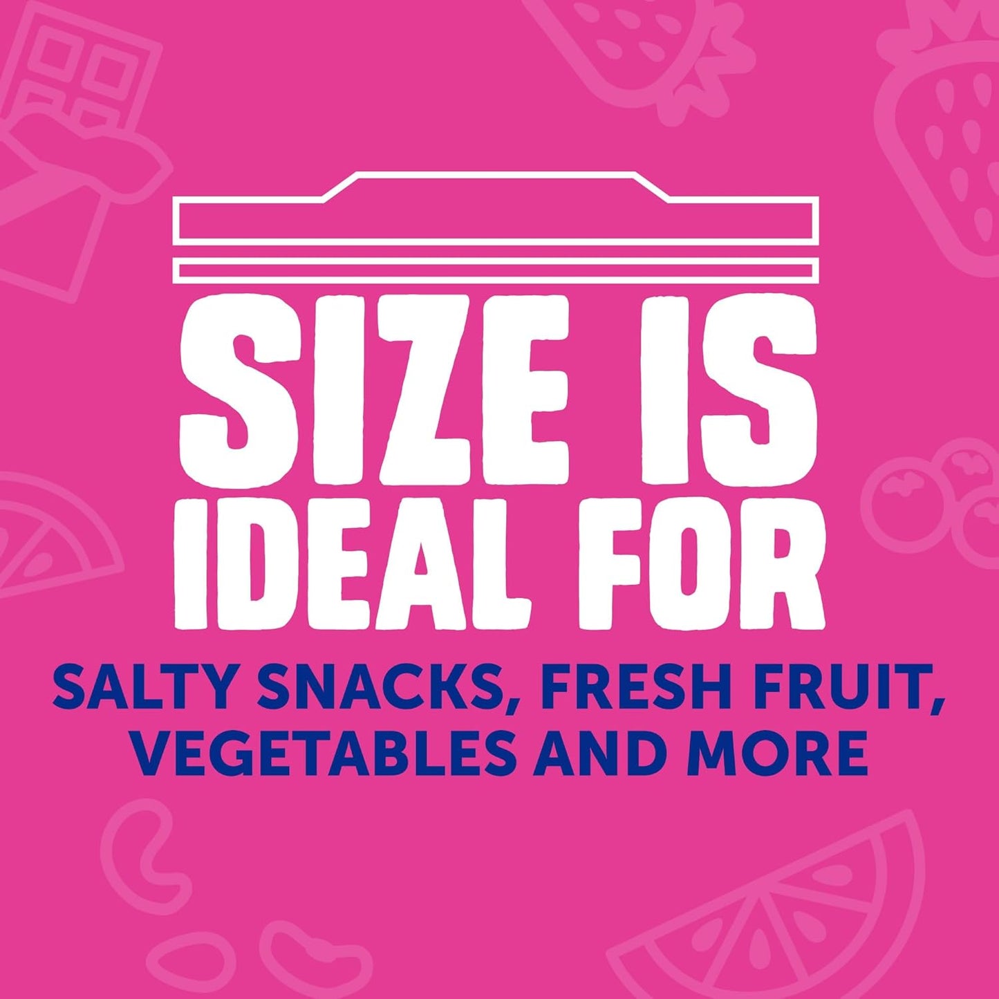 Ziploc Snack Bags with EasyGuide Texture, Small Plastic Storage Bags with Grip 'N Seal Technology, 280 Bags Total