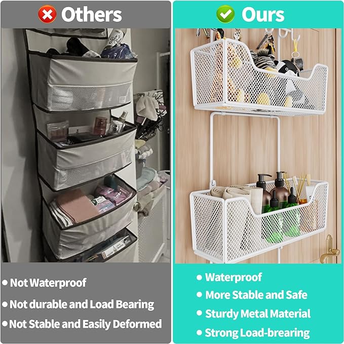 HapiRm Over Door Organizer Storage