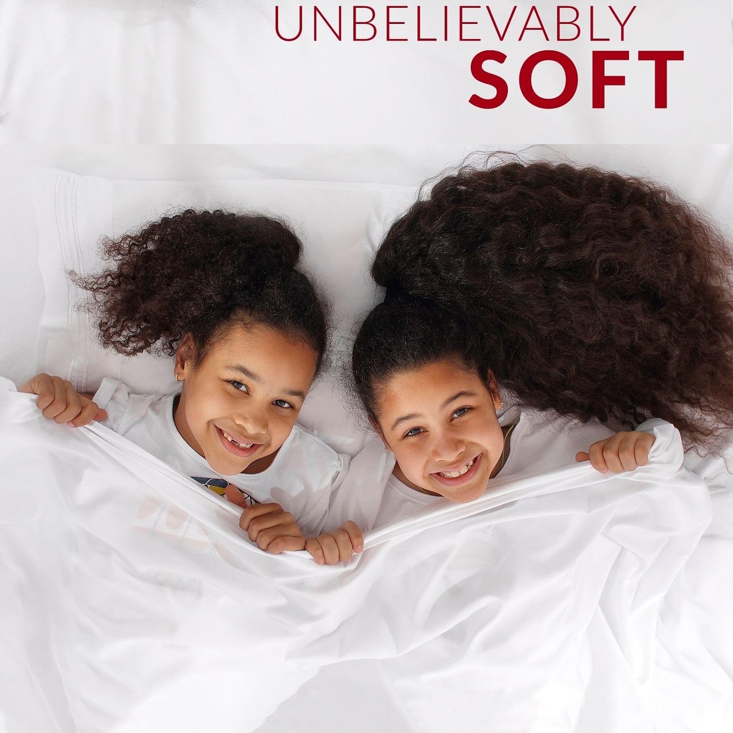 Mellanni Extra Deep Full Sheets - 4 PC Iconic Collection Bedding - Hotel Luxury, Ultra Soft, Cooling Bed Sheets - Wrinkle, Fade, Stain Resistant (Full, White)