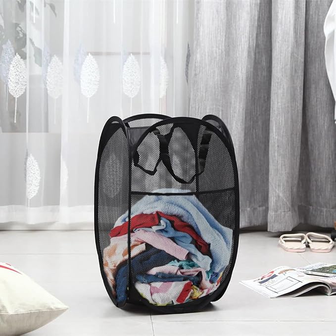 Mesh Pop up Laundry Hamper
