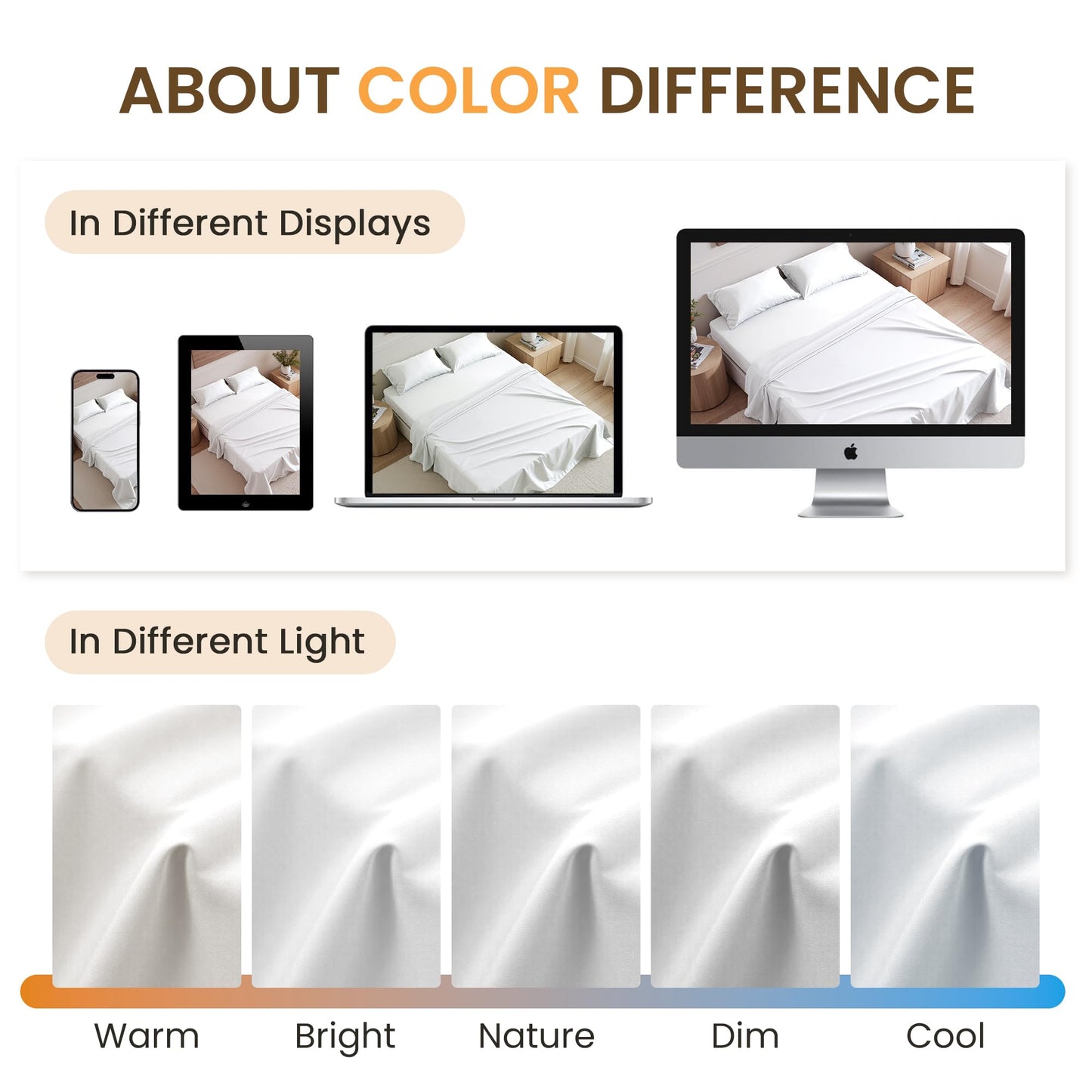USXIBEI Queen Size 4 Piece Sheet Set - Comfy Breathable & Cooling Bed Sheets Set, Soft and Wrinkle Free, Deep Pockets, Easy & Secure Fit, Hotel Luxury Bedding for Women, Men - Oeko-Tex - White