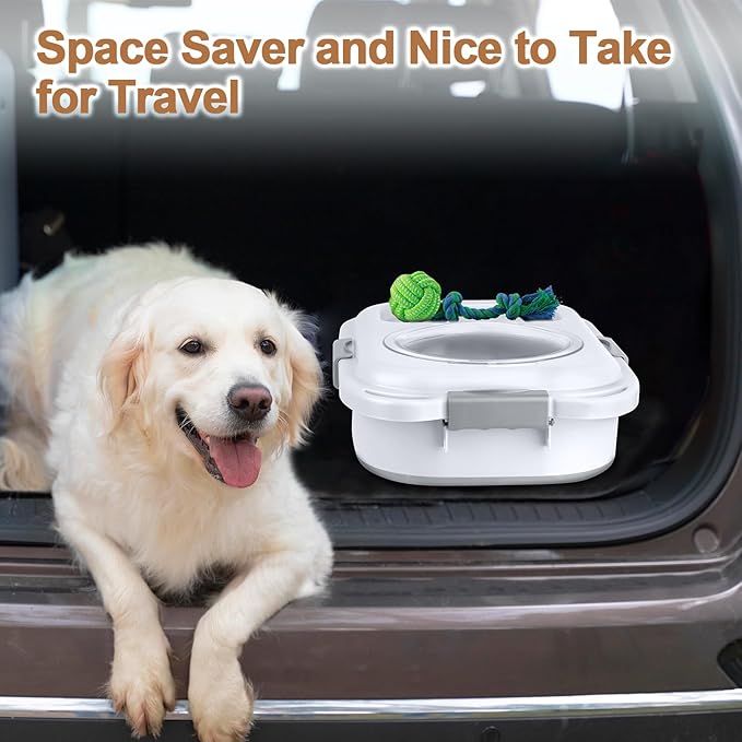 Dog Food Storage Container, 10-20 lbs Airtight Collapsible Cat Food Storage