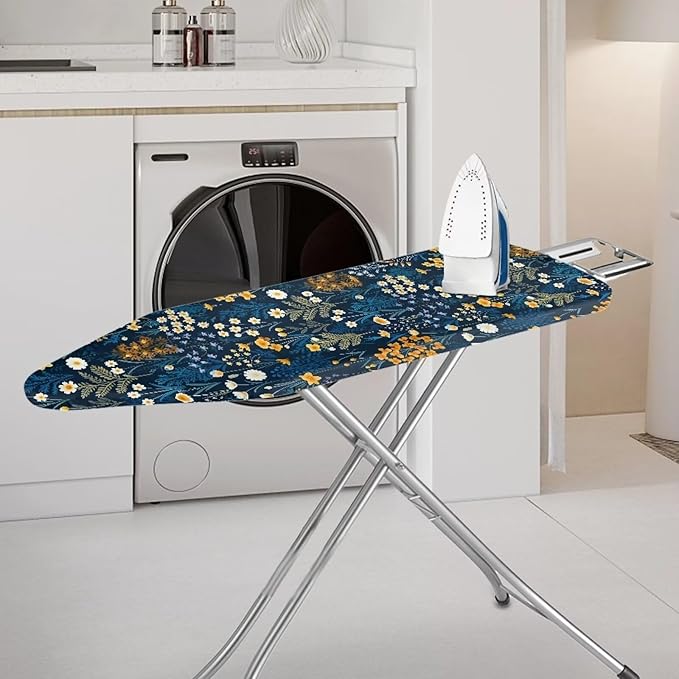 Retro Floral Print Ironing Board Cover Home Decor Accessories Iron Board Pad