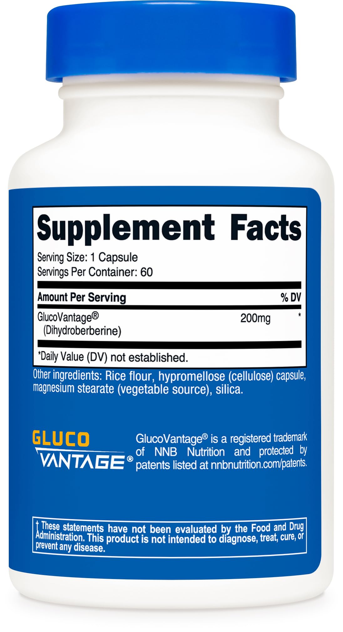 Nutricost Dihydroberberine Capsules (200mg, 60 Capsules) - More Bioavailable Metabolite of Berberine