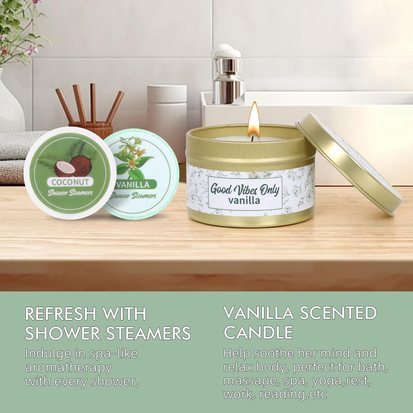 Valentines Day Gifts for Her - Spa Gift Box with Candle, Cozy Blanket, Tumbler & Bracelet - Romantic Self Care Package for Wife, Girlfriend - Birthday, Thinking of You