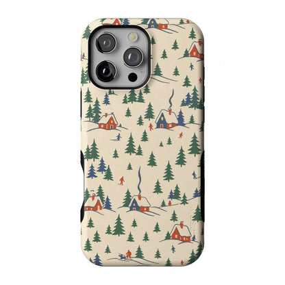 Casely iPhone 17 Pro Max Case | On The Dot | Maroon Polka Dot | Compatible with MagSafe | Bold Protective Design