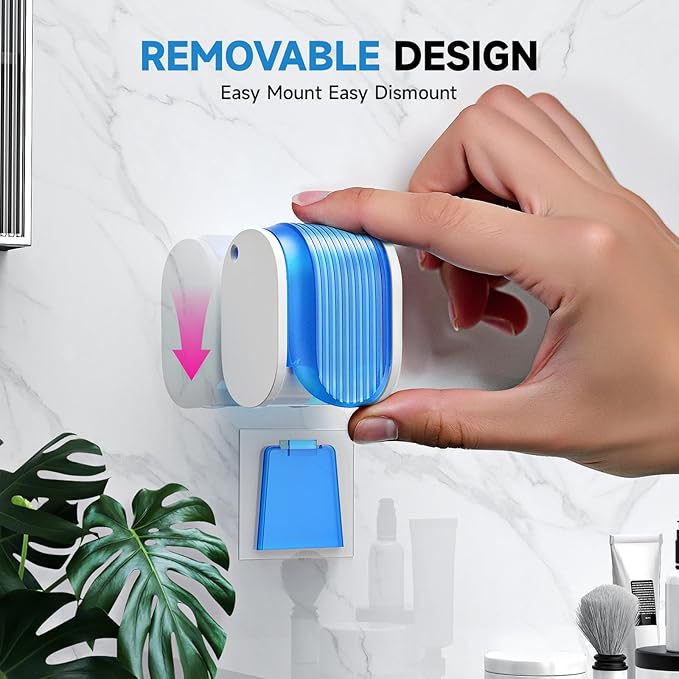 Toothbrush Holders for Bathrooms【Upgrade Single Slot Design】 Toothbrush Holder