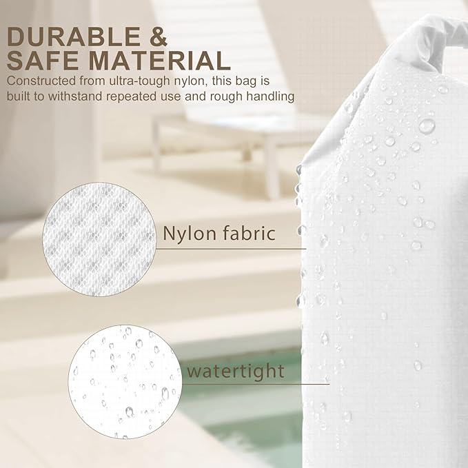 Travel Laundry Bag, Vacuum Compression Dirty Clothes Travel Bag Waterproof Wet
