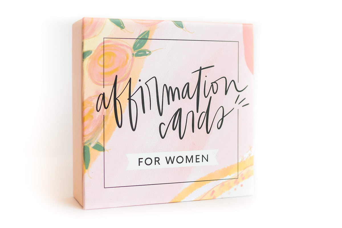 Affirmation Cards for Women: Beautifully Illustrated Inspirational Cards with Positive Affirmations to Help with Gratitude, Mindfulness, Daily Encouragement and Self Care