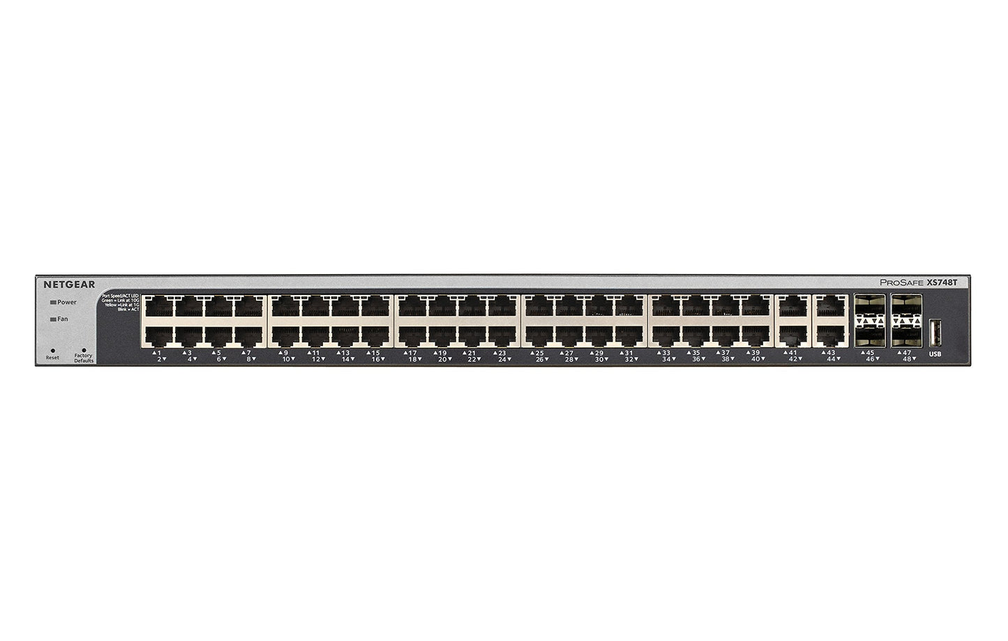 NETGEAR 8-Port Gigabit Ethernet Smart Switch (GS108T) - Managed, with 1 x PD Port, Optional Insight Cloud Management, Desktop or Wall Mount, Silent Operation, and Limited Lifetime Protection